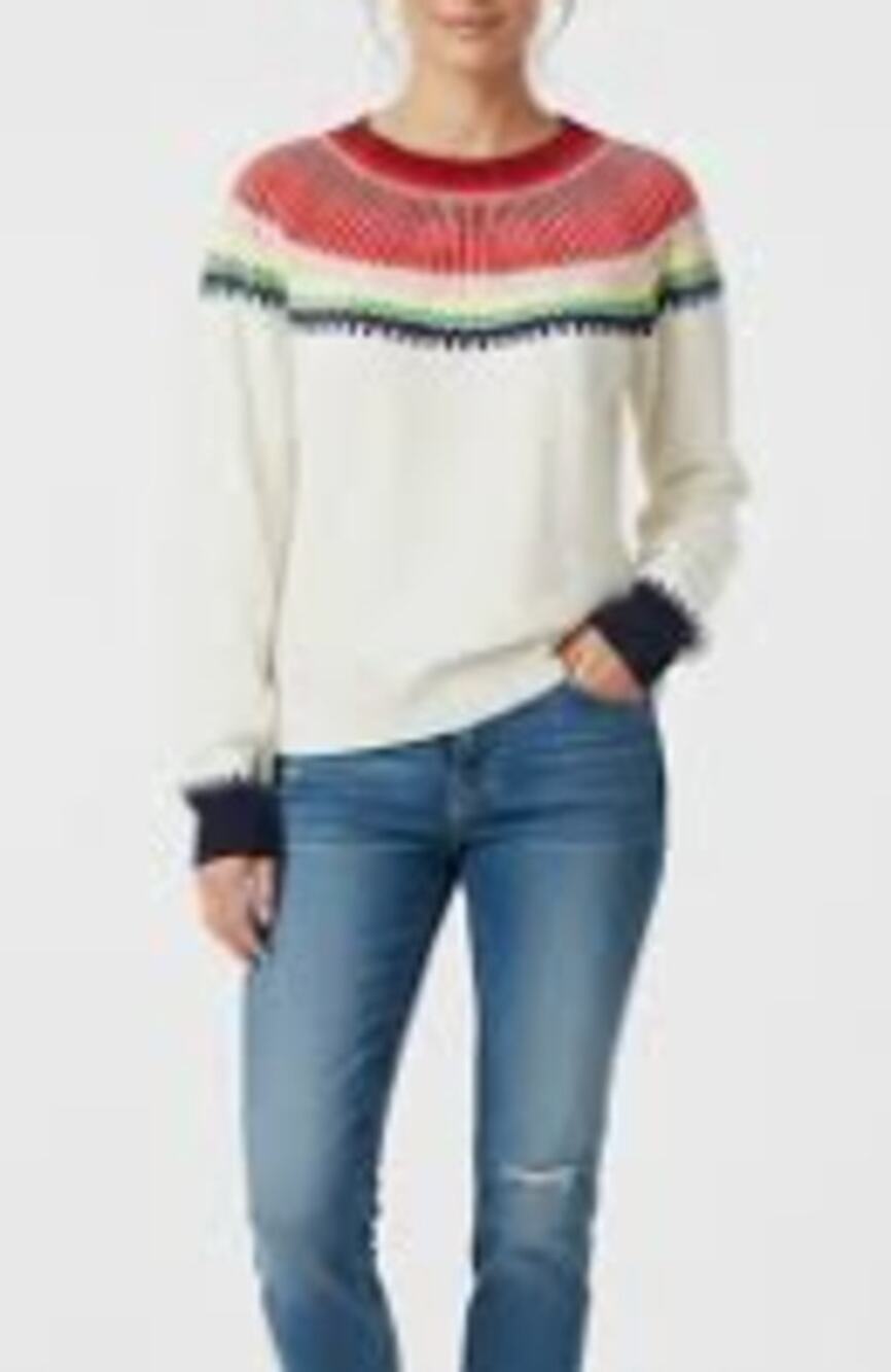 EUC Pomander Place Fair Isle Sweater Small Tuckernuck